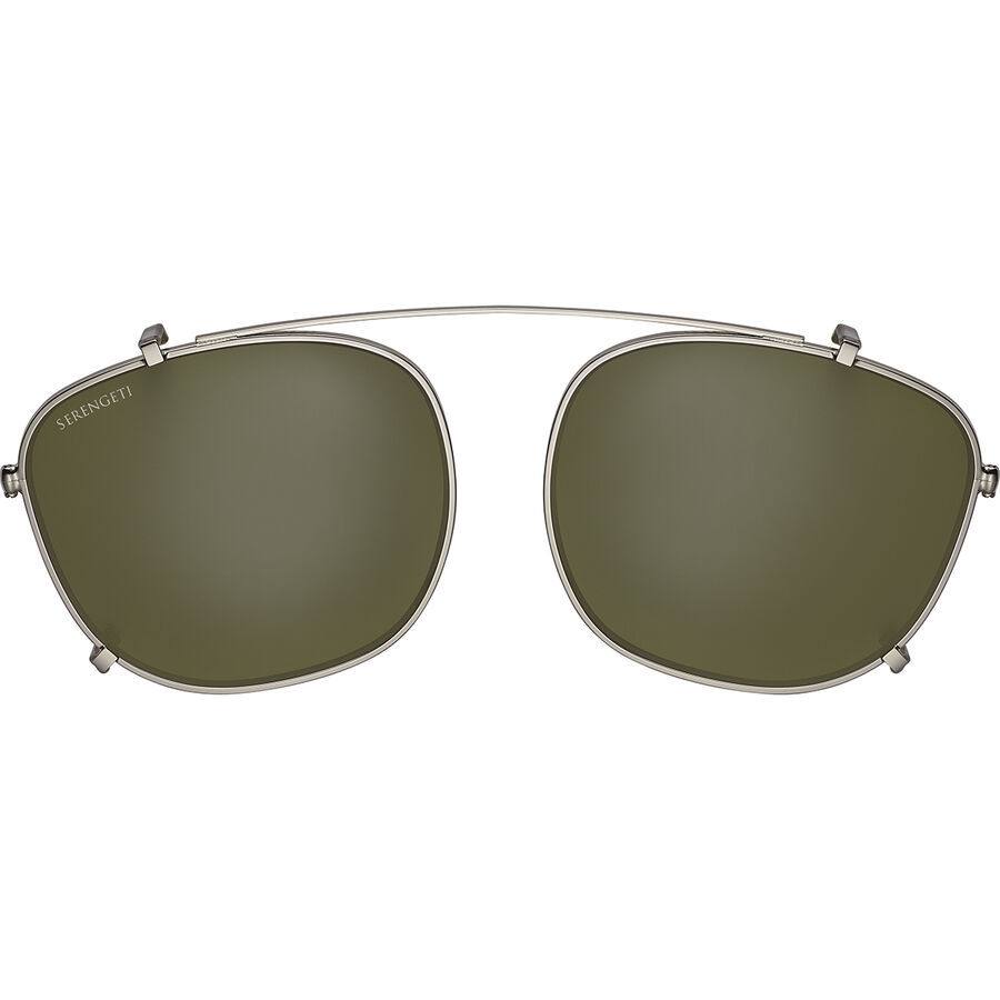 CLIP ON EGON M, Shiny Light Gunmetal-Mineral Polarized 555nm Cat 3 to 3 B4, hi-res